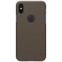Nillkin Super Frosted Shield Matte cover case for Apple iPhone XS, iPhone X (with LOGO cutout) order from official NILLKIN store